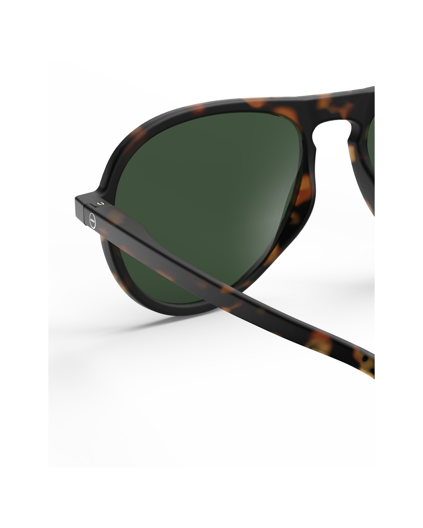 #I SUN Tortoise Green Lenses